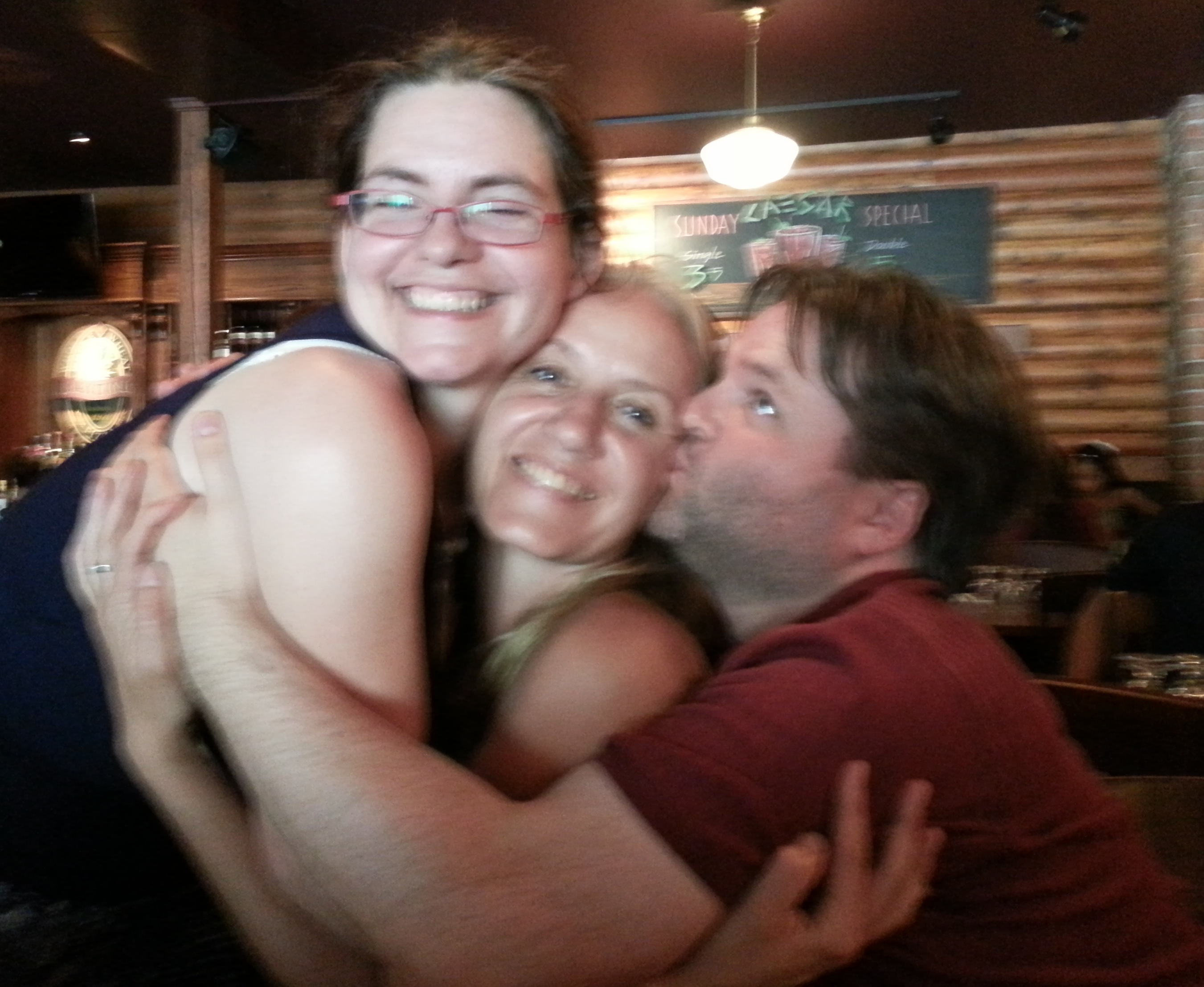 Allyson, Yvonne and Shane SUPERHUG!