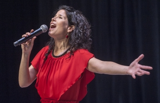 Andrea Menard - Louis Riel Day Celebration 2015